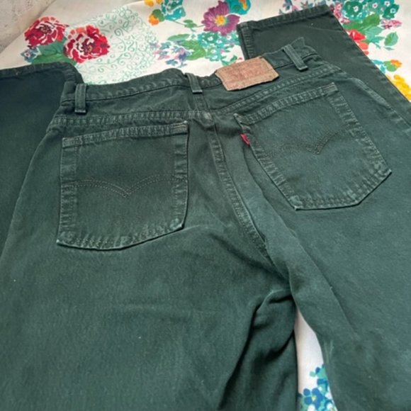 Vintage Women's Levis Green size 13M - Picture 7 of 11